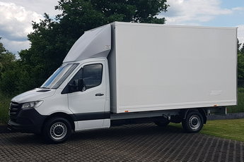 Mercedes Sprinter 8EP KONTENER 4.21x2.15x2.30 KLIMA 314CDI MANUAL 6-BIEGÓW KRAJOWY