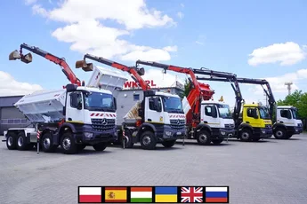 ciężarowe wywrotki