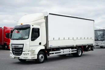 DAF LF / 260 / E 6 / ACC / BURTOFIRANKA + WINDA / ŁAD. 8 975 KG / 18 PALET
