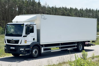 MAN TGM 18.320 Kontener 24 Palet, Automat, Euro 6 MAN TGM 18.320 Kontener 24 Paletowy, Poduszki, Winda, Klima, Gwarancja