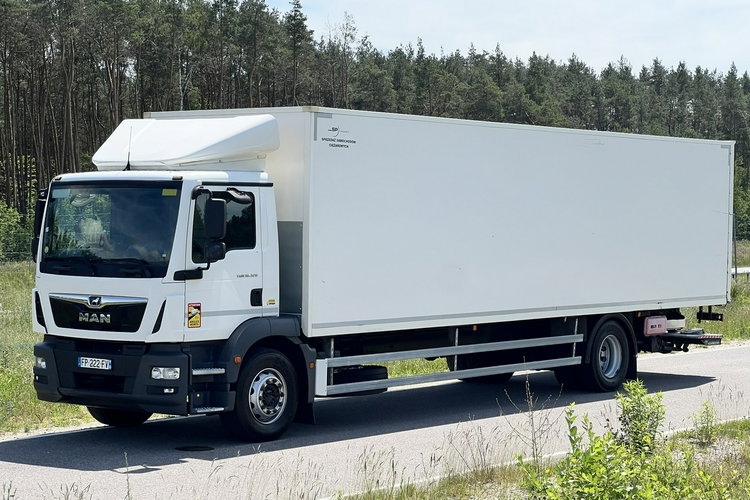 TGM 18.320 Kontener 24 Palet, Automat, Euro 6 MAN TGM 18.320 Kontener 24 Paletowy, Poduszki, Winda, Klima, Gwarancja zdjęcie 1