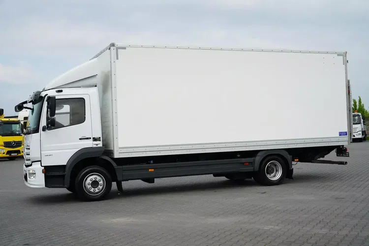 Mercedes ATEGO / 1221 / ACC / EURO 6 / KONTENER + WINDA / 17 PALET zdjęcie 3