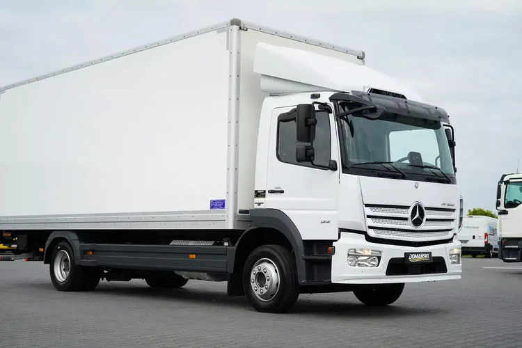 Mercedes ATEGO / 1221 / ACC / EURO 6 / KONTENER + WINDA / 17 PALET zdjęcie 30