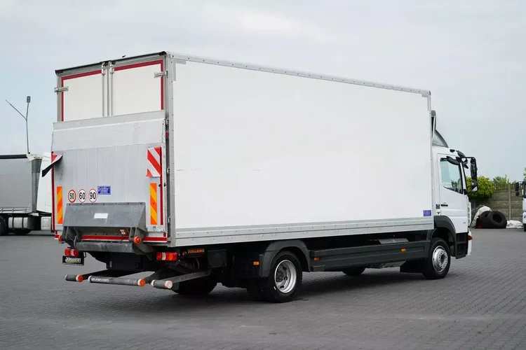 Mercedes ATEGO / 1221 / ACC / EURO 6 / KONTENER + WINDA / 17 PALET zdjęcie 5