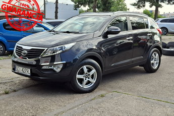 Kia Sportage Klimatronic 2-stref., Bluetooth, AUX, USB, Ele szyby 4x, Ele lusterka