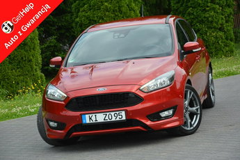 Ford Focus ST Ledy Duża Navi Kamera 2xParktronic Grz.kierownica ALU18 Aso Ford