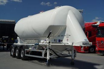 Feldbinder / CEMENTONACZEPA / 3 KOMORY / 36 000 L / SILOS / DO MATERIAŁÓW SYPKICH / OŚ PODNOSZONA / SAF 