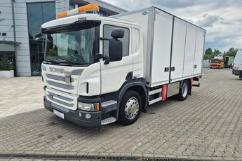 Scania P230 KONTENER / OTWIERANY BOK / IDEALNY DO MASZYN I WIERTNIC