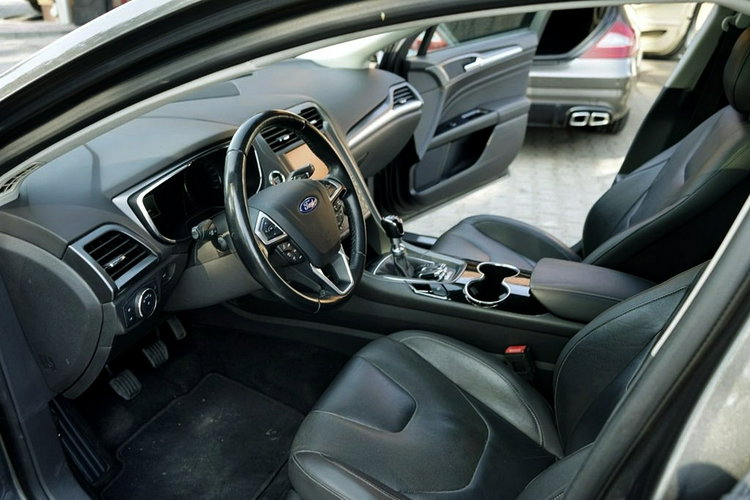 Ford Mondeo 2.0TDCI NAVI, skóra, panorama, 179KM, 2015r. zdjęcie 12