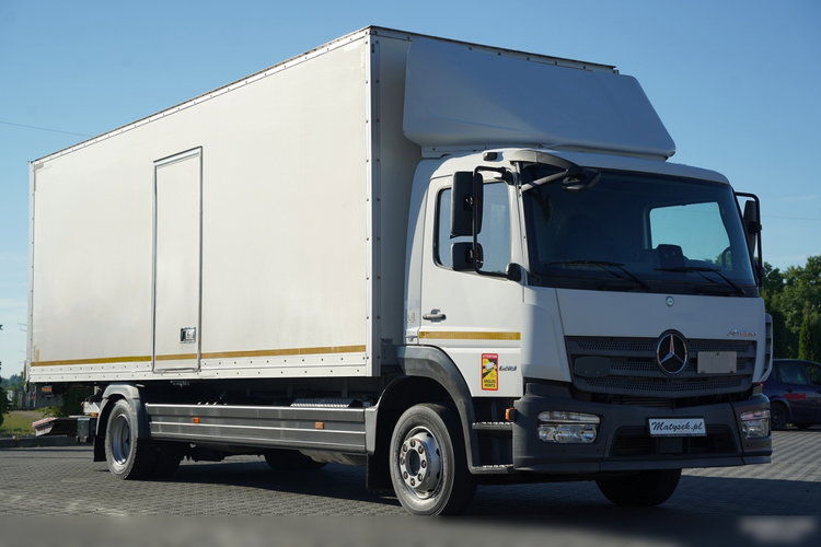 Mercedes ATEGO  1218 / 4X2 / KONTENER / WINDA DHOLLANDIA  - 1 500KG / ROLETA  zdjęcie 5