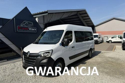 Renault Master L2H2 średniak 8-osobowy lift dla niepełnosprawnych RENAULT-TECH