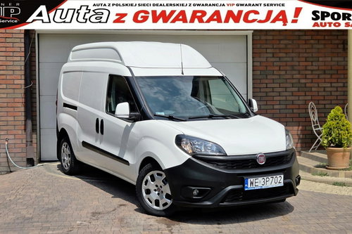 Fiat Doblo XL L2H2, 1.6 MJ 120KM , Salon PL, I WŁ, grzane fotele, F.VAT23, leasing