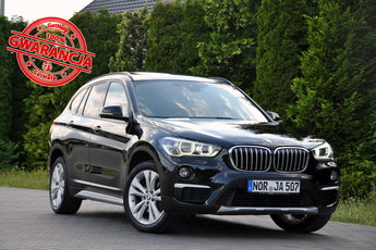 BMW X1 2.0d(150KM) Xenon Ringi Navi Skóry Panorama El.Klapa Reling I Wł Alu18
