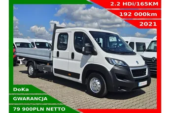 Peugeot boxer DoKa 79900zł NETTO 2.2 HDi/165KM