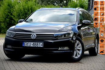 Volkswagen Passat 1.6TDI 120KM Serwis Ledy Virtual Panorama Grz.fotele+kierownica Kamera