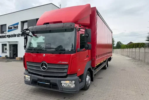Mercedes ATEGO 818, Klima, webasto, 17 euro palet
