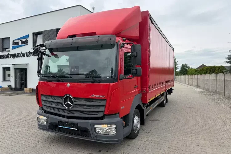 Mercedes ATEGO 818, Klima, webasto, 17 euro palet zdjęcie 1