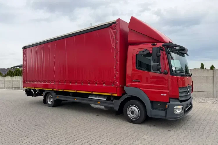 Mercedes ATEGO 818, Klima, webasto, 17 euro palet zdjęcie 4