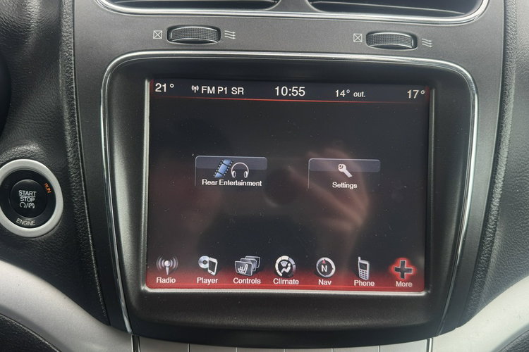 Fiat Freemont 2.0d Multijet 170 KM automat 4x4 dvd skóry black code 7.os. 1.r.gwaran zdjęcie 31