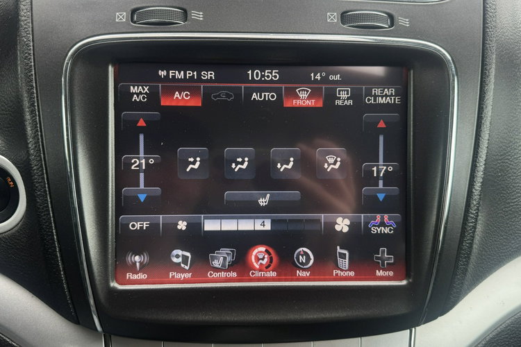 Fiat Freemont 2.0d Multijet 170 KM automat 4x4 dvd skóry black code 7.os. 1.r.gwaran zdjęcie 34