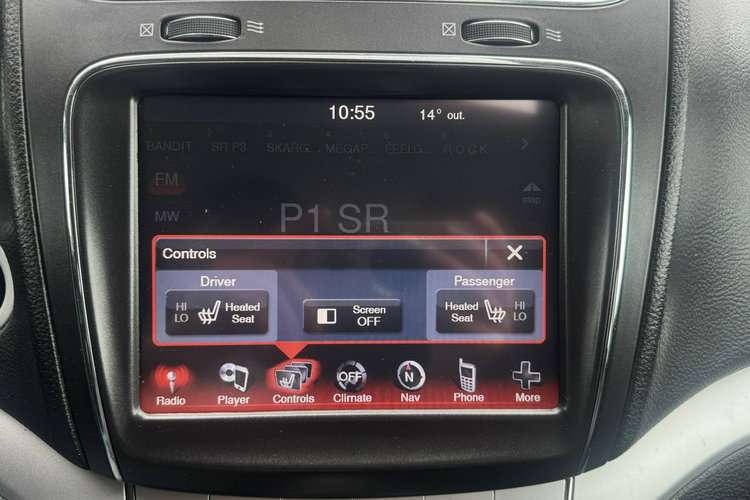 Fiat Freemont 2.0d Multijet 170 KM automat 4x4 dvd skóry black code 7.os. 1.r.gwaran zdjęcie 35