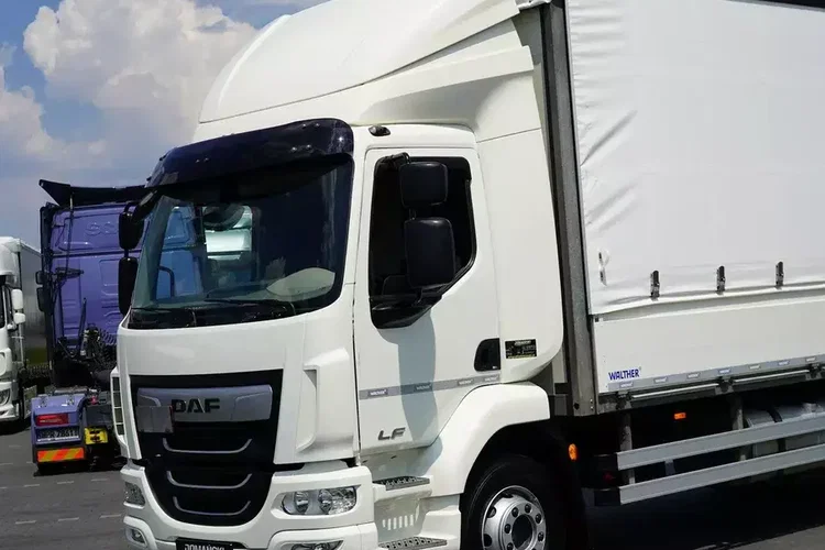 DAF LF / 260 / E 6 / ACC / BURTOFIRANKA + WINDA / ŁAD. 8 975 KG / 18 PALET zdjęcie 22