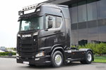 Scania S 580 / V8 / RETARDER / KLIMA POSTOJOWA / CAŁA NA PODUSZKACH / ALUFELGI / SKÓRY /  zdjęcie 5