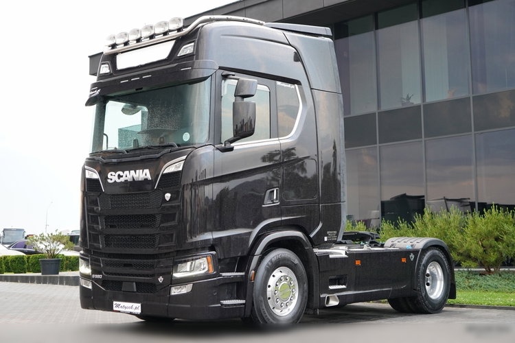 Scania S 580 / V8 / RETARDER / KLIMA POSTOJOWA / CAŁA NA PODUSZKACH / ALUFELGI / SKÓRY /  zdjęcie 5
