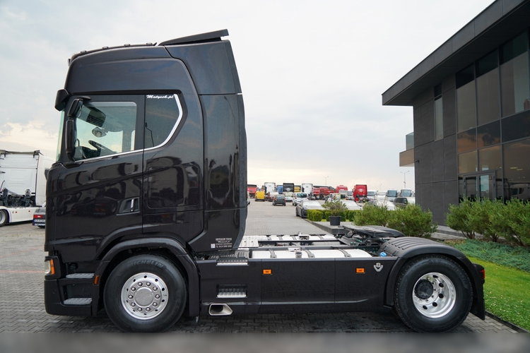 Scania S 580 / V8 / RETARDER / KLIMA POSTOJOWA / CAŁA NA PODUSZKACH / ALUFELGI / SKÓRY /  zdjęcie 6