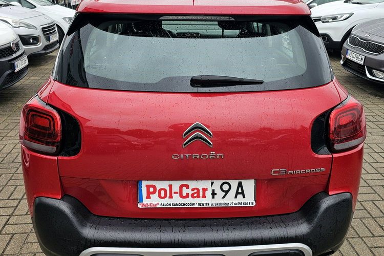 Citroen C3 Aircross grzane fotele, kontrola pasa ruchu, hak, serwis zdjęcie 8