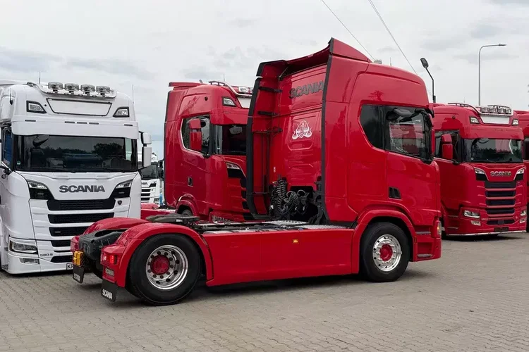 R500 standard dwa zbiorniki Kontrakt serwisowy scania Niemcy 2021 zdjęcie 11
