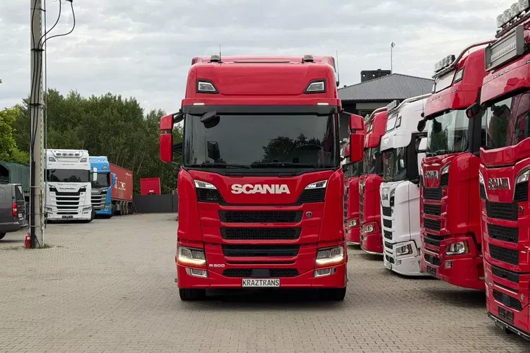 R500 standard dwa zbiorniki Kontrakt serwisowy scania Niemcy 2021 zdjęcie 13