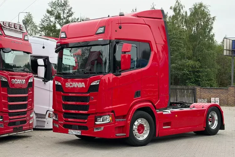 R500 standard dwa zbiorniki Kontrakt serwisowy scania Niemcy 2021 zdjęcie 2