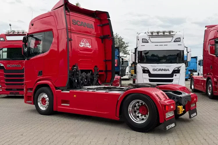 R500 standard dwa zbiorniki Kontrakt serwisowy scania Niemcy 2021 zdjęcie 5