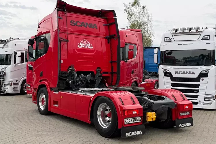 R500 standard dwa zbiorniki Kontrakt serwisowy scania Niemcy 2021 zdjęcie 6