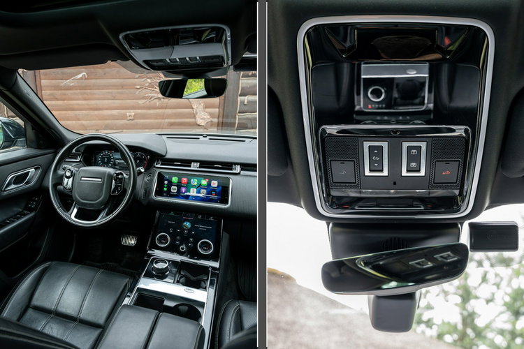 Land Rover Range Rover VELAR R-Dynamic S / 2.0 240KM AWD / Serwis ASO / Panorama / Meridian / FV zdjęcie 63
