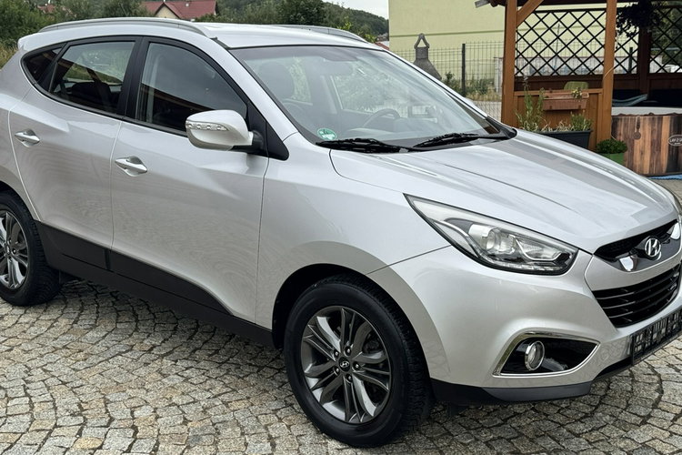 Hyundai ix35 1.6 Benz 135KM z Niemiec, LIFT 2015r, Pół-skóry, Grzane fotele, NAVI zdjęcie 3