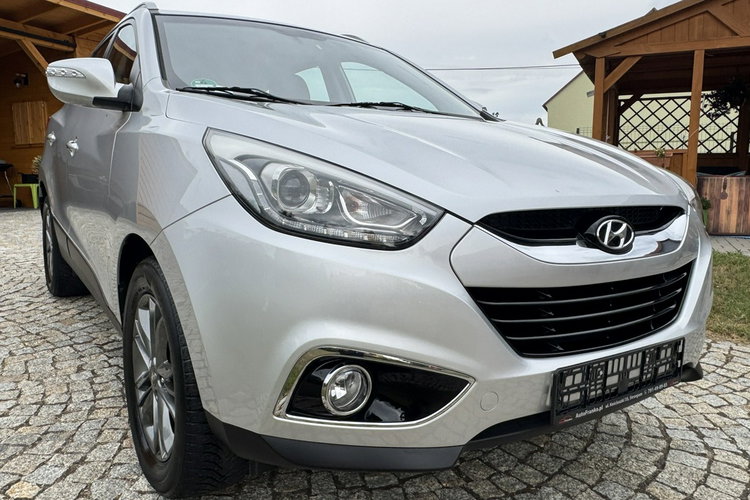 Hyundai ix35 1.6 Benz 135KM z Niemiec, LIFT 2015r, Pół-skóry, Grzane fotele, NAVI zdjęcie 4