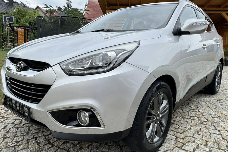 Hyundai ix35 1.6 Benz 135KM z Niemiec, LIFT 2015r, Pół-skóry, Grzane fotele, NAVI zdjęcie 7