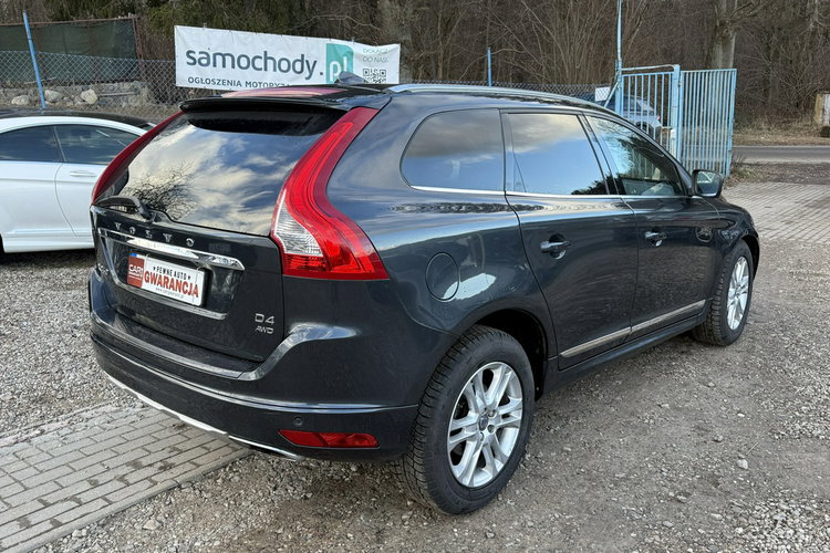 Volvo XC 60 2.0d4 163KM automat 4x4 AWD ledy bi xenon radar asystent skóry kamera zdjęcie 6