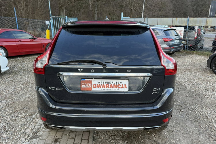 Volvo XC 60 2.0d4 163KM automat 4x4 AWD ledy bi xenon radar asystent skóry kamera zdjęcie 7