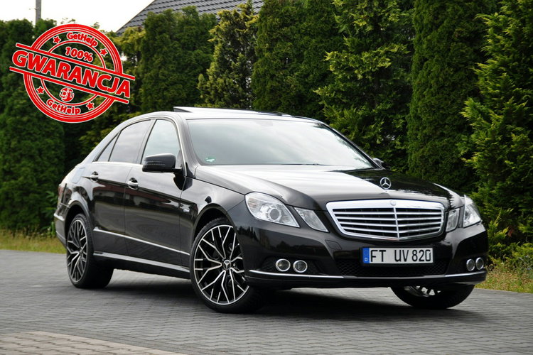 Mercedes E 200 1.8K(184KM) Avantgarde Navi El.Fotele Klimatronik Welur Szyber Alu19" zdjęcie 1