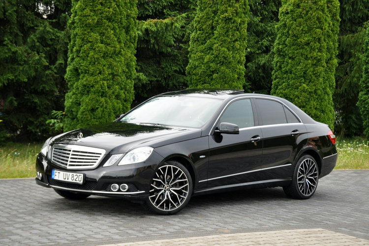 Mercedes E 200 1.8K(184KM) Avantgarde Navi El.Fotele Klimatronik Welur Szyber Alu19" zdjęcie 10