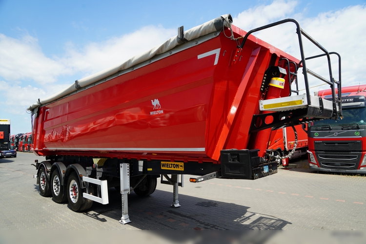 Wielton   / WYWROTKA / 35 M3 / 4 800 KG /  ALUMINIOWA / OŚ PODNOSZONA / SAF / ALUFELGI  zdjęcie 9