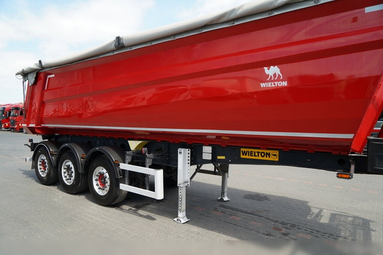 Wielton   / WYWROTKA / 35 M3 / 4 800 KG /  ALUMINIOWA / OŚ PODNOSZONA / SAF / ALUFELGI  zdjęcie 10
