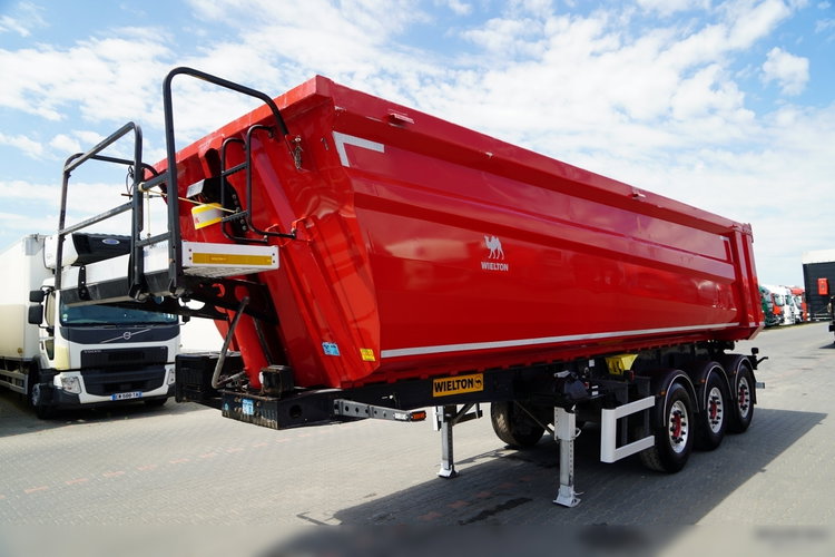 Wielton   / WYWROTKA / 35 M3 / 4 800 KG /  ALUMINIOWA / OŚ PODNOSZONA / SAF / ALUFELGI  zdjęcie 2