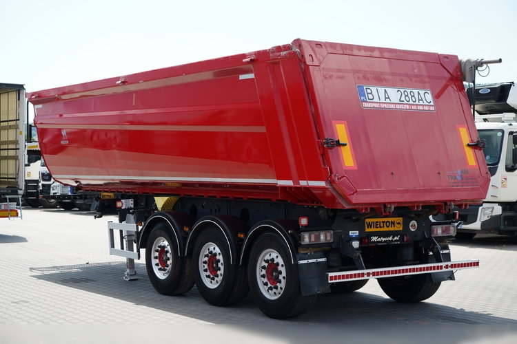 Wielton   / WYWROTKA / 35 M3 / 4 800 KG /  ALUMINIOWA / OŚ PODNOSZONA / SAF / ALUFELGI  zdjęcie 3