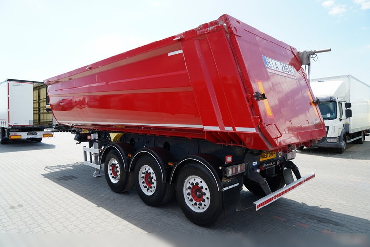 Wielton   / WYWROTKA / 35 M3 / 4 800 KG /  ALUMINIOWA / OŚ PODNOSZONA / SAF / ALUFELGI  zdjęcie 4