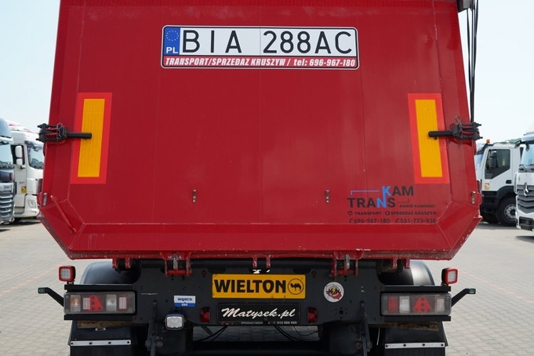 Wielton   / WYWROTKA / 35 M3 / 4 800 KG /  ALUMINIOWA / OŚ PODNOSZONA / SAF / ALUFELGI  zdjęcie 5
