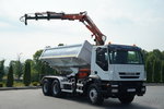 Iveco TRAKKER 410 / 6X4 / 2 STR. WYWROTKA + HDS ATLAS 125.2 /  HYDROBURTA / ROTATOR / MANUAL / EEV /  zdjęcie 11